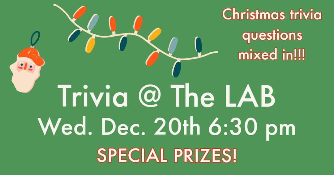 Wednesday Trivia @ The LAB