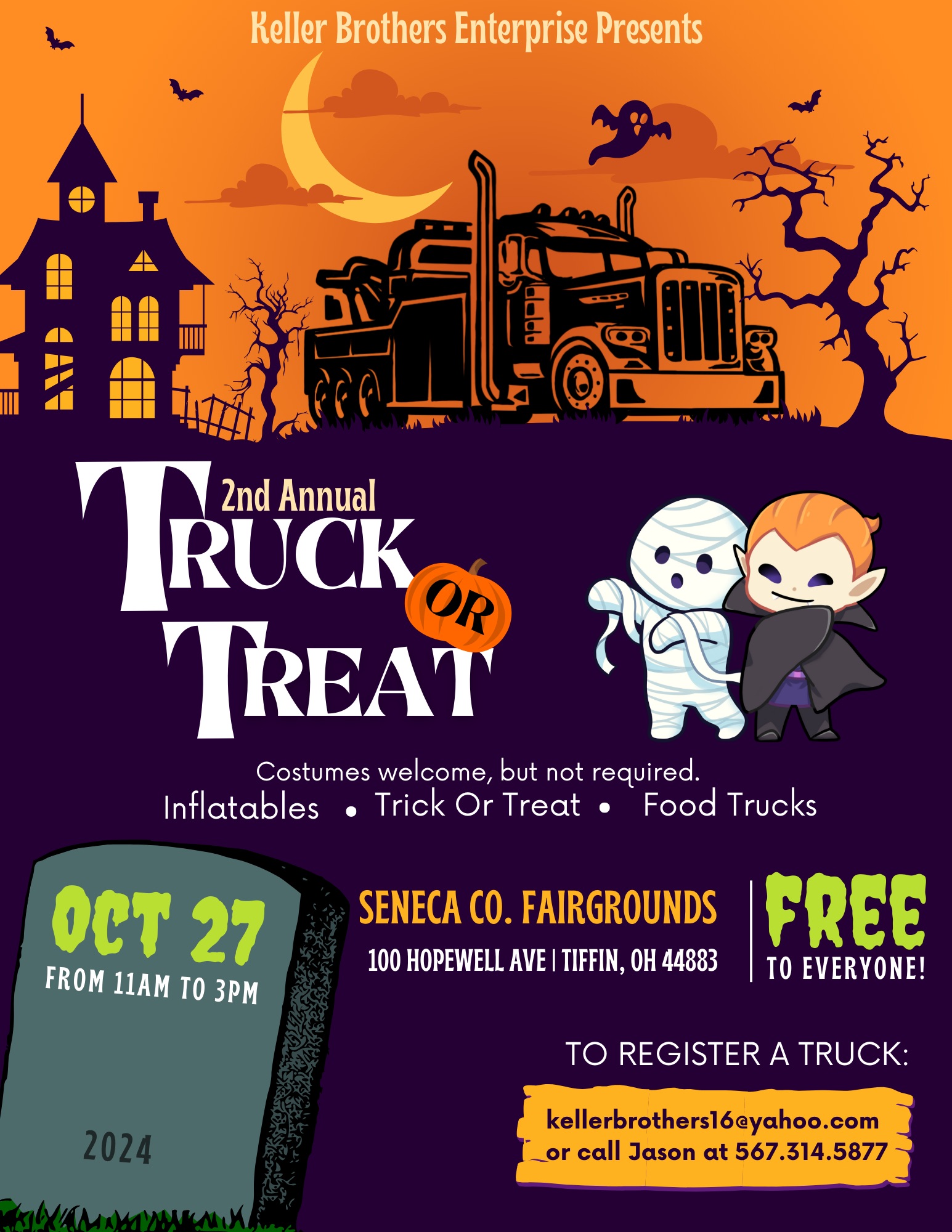 2nd Annual Trick-or-Treat & Touch-A-Truck