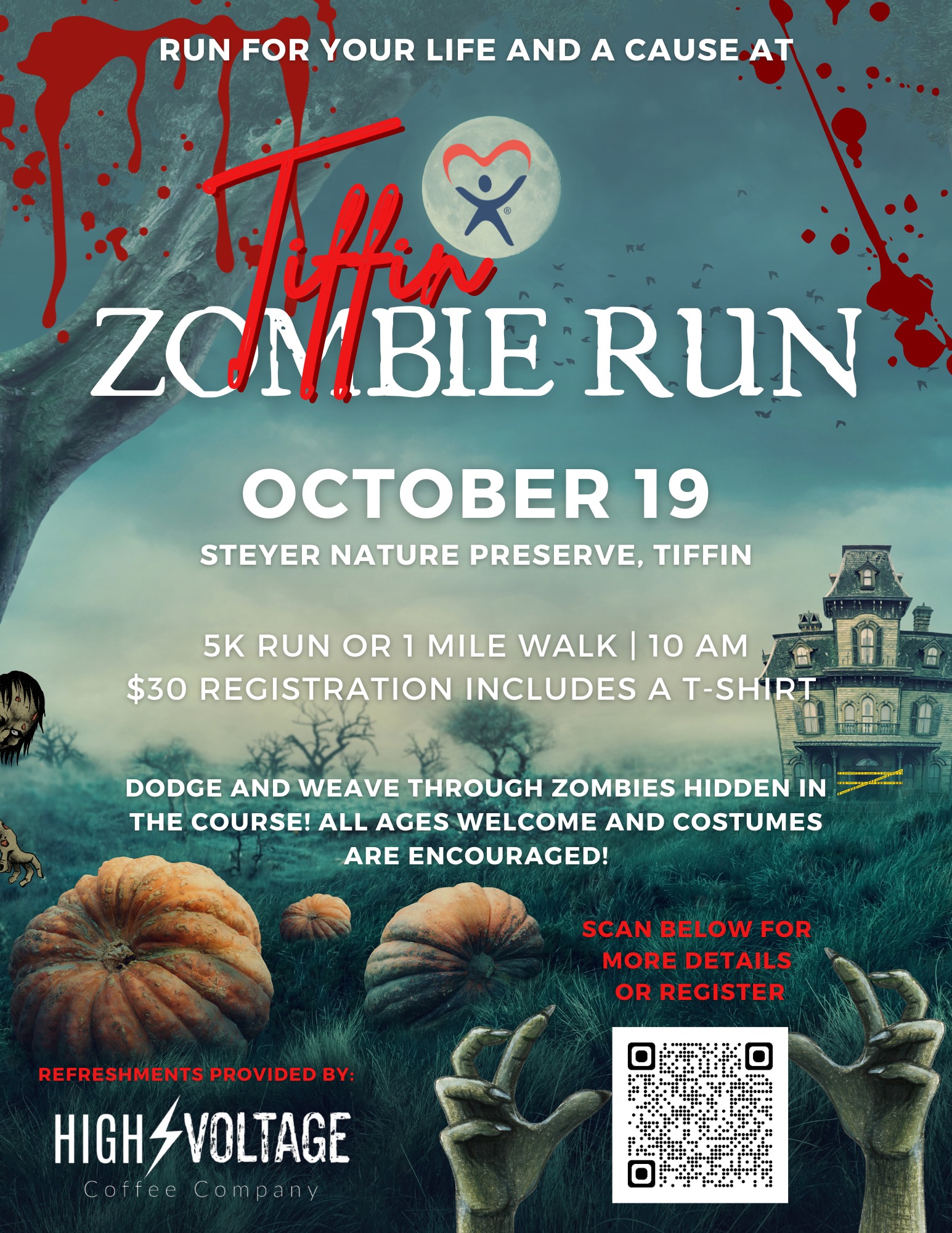 Tiffin Zombie Run