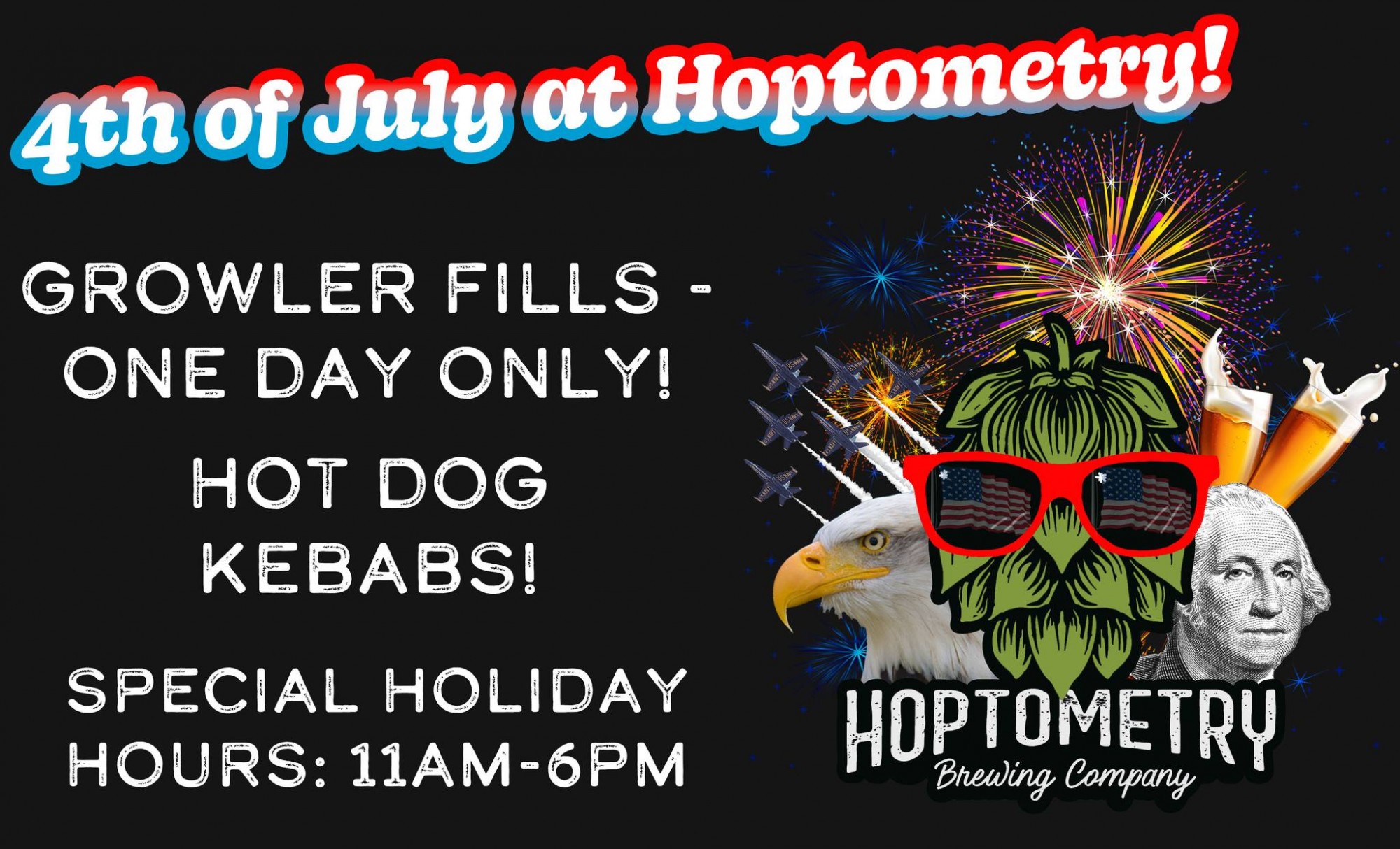 4th of July at Hoptometry