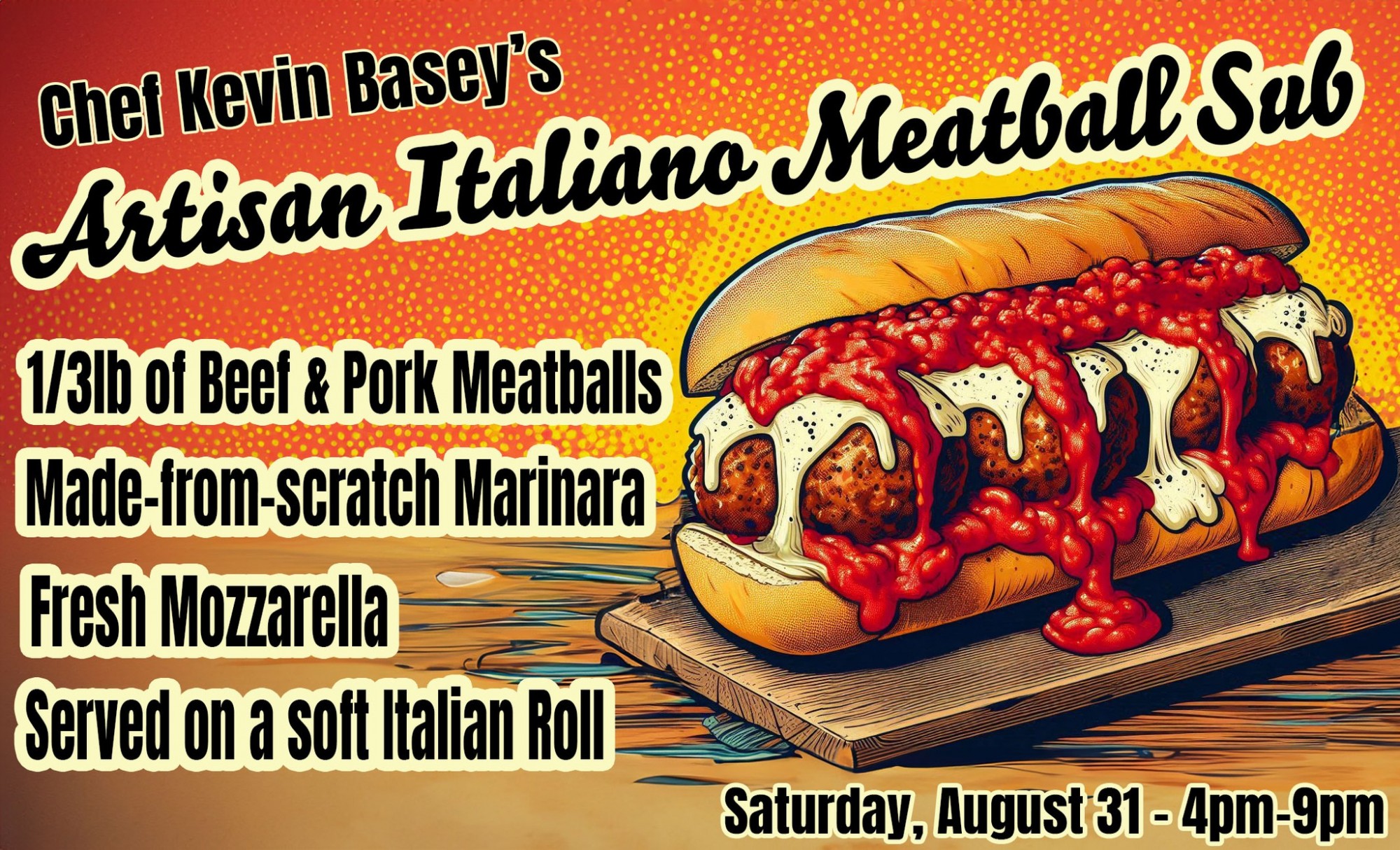 Hoptometry Kitchen Takeover | Chef Kevin Basey's Artisan Italiano Meatball Subs