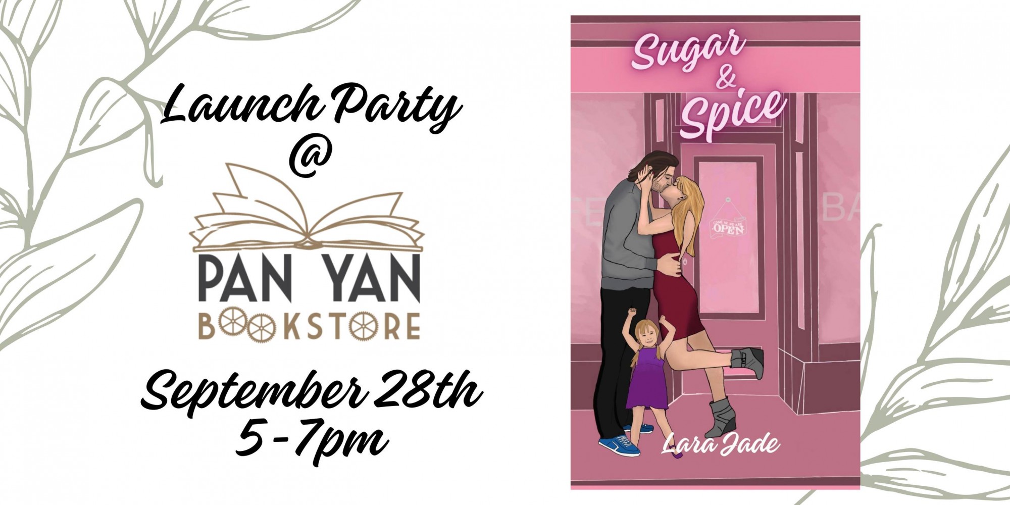 Sugar & Spice Launch Party at Pan Yan Bookstore