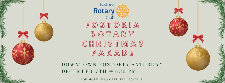 Fostoria Rotary Christmas Parade