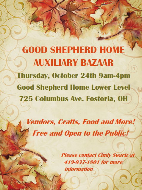 Good Shepherd Home Auxiliary Bazaar