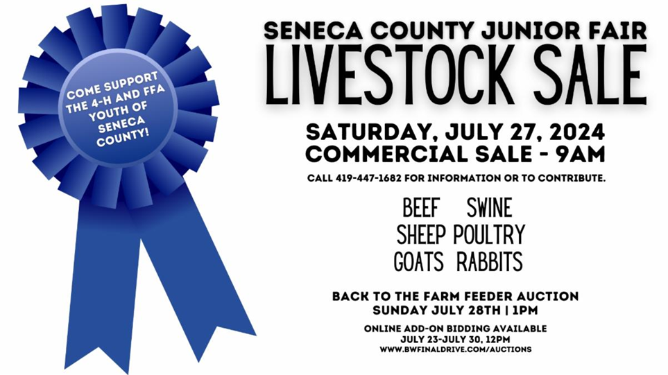 2024 Seneca County Junior Fair Livestock Sale