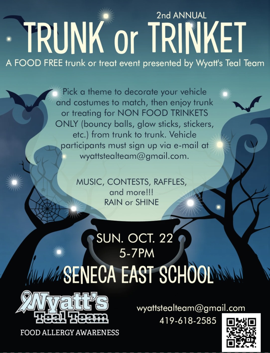 Trunk or Trinket Presented by Wyatt's Teal Team