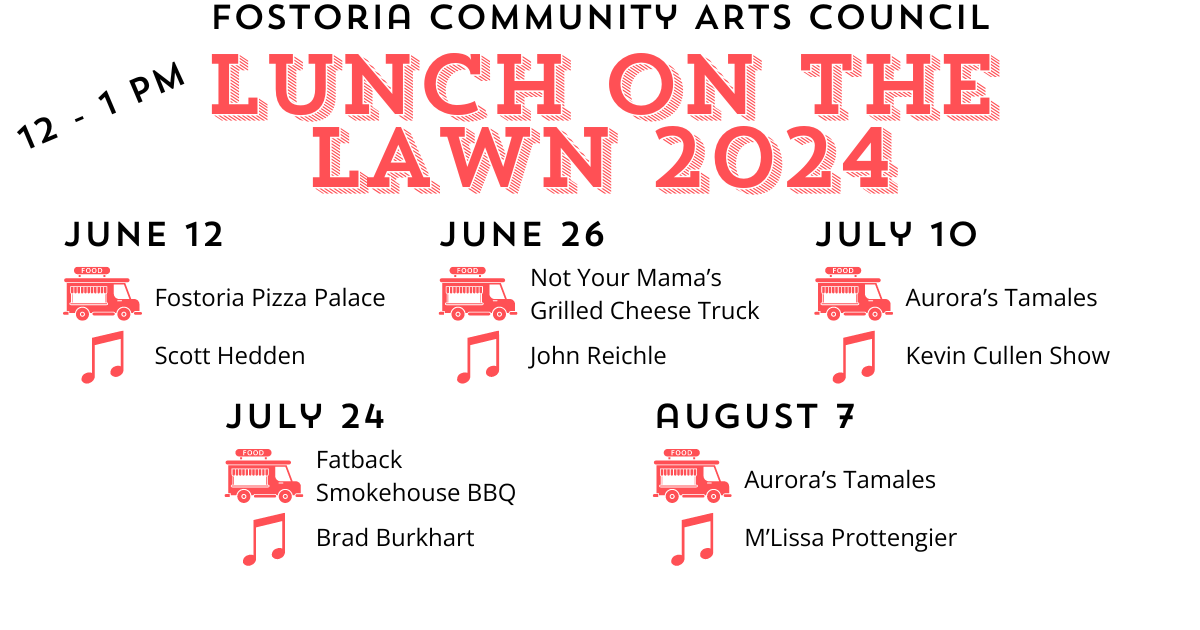 Fostoria Community Arts Council | Lunch on the Lawn