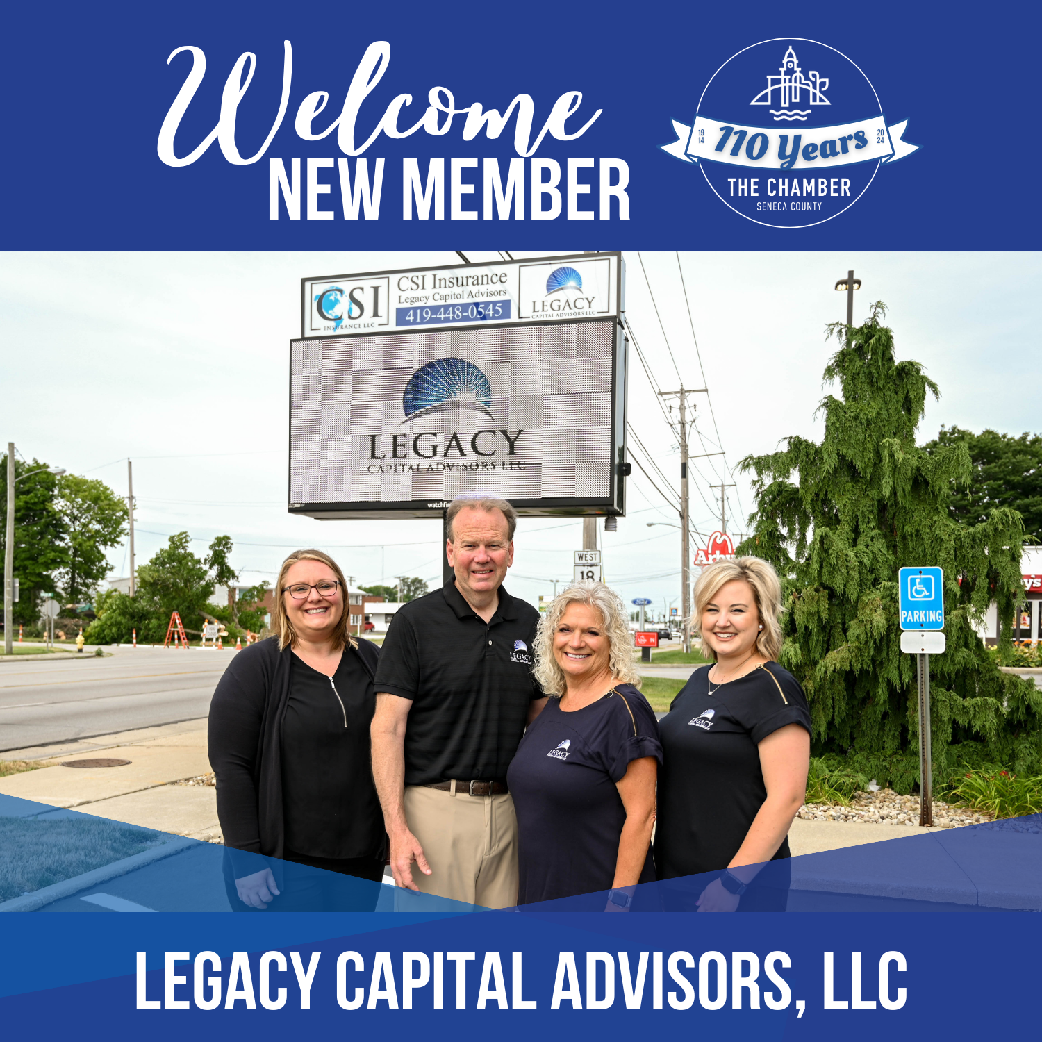 New Member: Legacy Capital Advisors, LLC