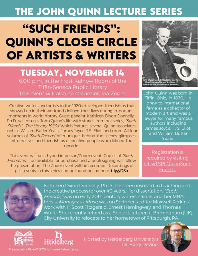 John Quinn Lecture Series | 