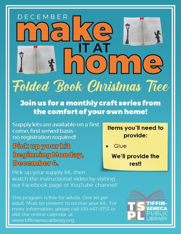 Make it at Home: Folded Book Christmas Tree